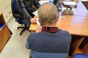 Zatrzymany mężczyzna