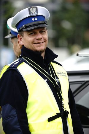 Zawody na najlepszego policjanta ruchu drogowego