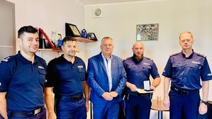 wyróżniony policjant