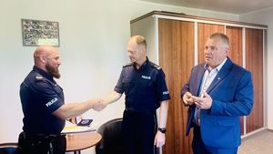 wyróżniony policjant