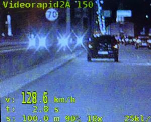 zdjęcie z policyjnego wideorejestratora