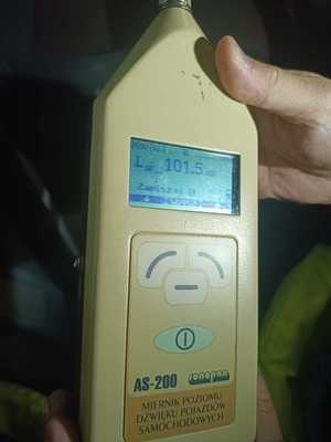 policjanci podczas działań