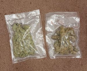 zabezpieczone przez policjantów substancje