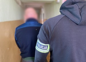 odzyskany sprzęt i zatrzymany mężczyzna