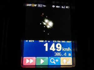 zdjęcie z policyjnego rejestratora