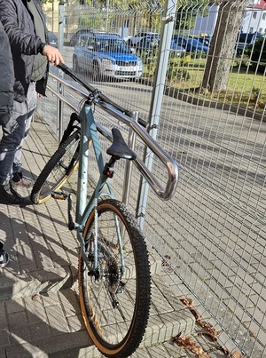 rower odzyskany od pasera