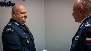 PODINSP. GRZEGORZ BORTKUN POWOŁANY NA STANOWISKO I ZASTĘPCY KOMENDANTA POWIATOWEGO POLICJI W BYTOWIE