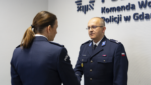 Podinsp. Tomasz Krupowies Zastępcą Naczelnika Wydziału Konwojowo-Ochronnego Komendy Wojewódzkiej Policji w Gdańsku (15)