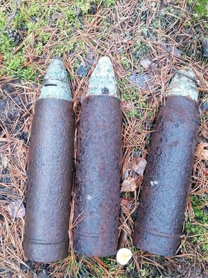 odnalezione niewybuchy w Czarnem