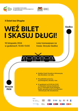 ulotka informująca o wydarzeniu