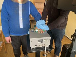 zatrzymany podczas czynności