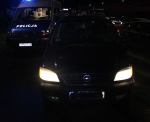 policjanci podczas działań