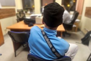 kierowca podczas czynności