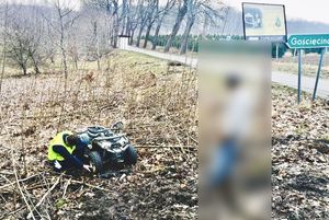 policjant z zatrzymanym