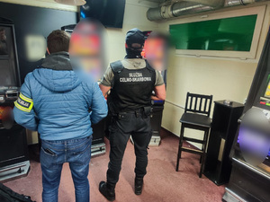 zabezpieczone maszyny i zatrzymani