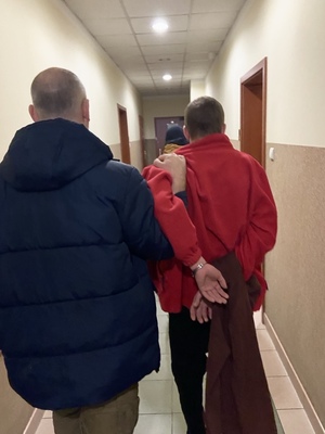 zatrzymany i zabezpieczone środki