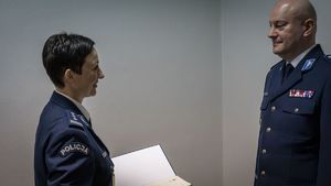 POWOŁANIE INSP. KAROLA DZIEMIAŃCZYKA NA STANOWISKO ZASTĘPCY KOMENDANTA MIEJSKIEGO POLICJI W SŁUPSKU ORAZ PODINSP. MICHAŁA DOMERACKIEGO NA STANOWISKO I ZASTĘPCY KOMENDANTA POWIATOWEGO POLICJI W KOŚCIERZYNIE