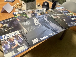 spotkanie z policjantkami