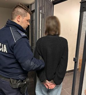 zatrzymana z policjantem