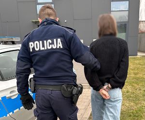 zatrzymana z policjantem