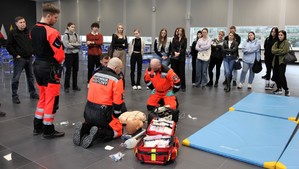 Studenci WSB Merito Gdańsk na OPP Gdańsk