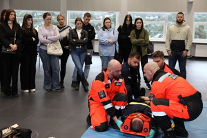 Studenci WSB Merito Gdańsk na OPP Gdańsk