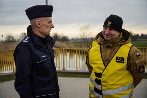 mundurowi podczas ćwiczeń