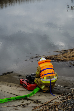mundurowi podczas ćwiczeń