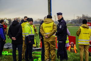 mundurowi podczas ćwiczeń