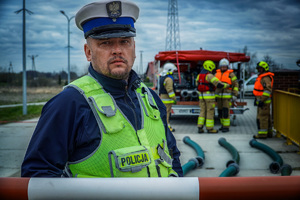 mundurowi podczas ćwiczeń