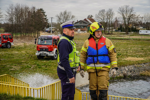 mundurowi podczas ćwiczeń
