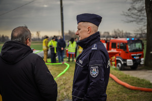 mundurowi podczas ćwiczeń
