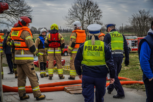 mundurowi podczas ćwiczeń