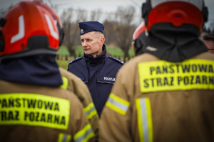 mundurowi podczas ćwiczeń