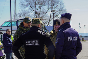 mundurowi podczas ćwiczeń