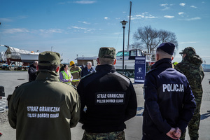 mundurowi podczas ćwiczeń