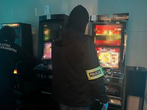 nielegalne automaty zabezpieczone