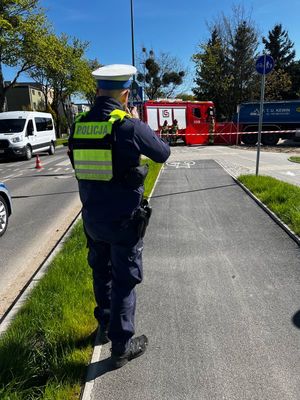 Policjanci wyjaśniają okoliczności wypadku śmiertelnego