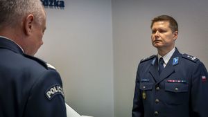 MIANOWANIE MŁ. INSP. MARCINA SZPAKA NA STANOWISKO NACZELNIKA WYDZIAŁU KONWOJOWO-OCHRONNEGO KOMENDY WOJEWÓDZKIEJ POLICJI W GDAŃSKU