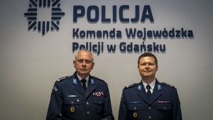MIANOWANIE MŁ. INSP. MARCINA SZPAKA NA STANOWISKO NACZELNIKA WYDZIAŁU KONWOJOWO-OCHRONNEGO KOMENDY WOJEWÓDZKIEJ POLICJI W GDAŃSKU