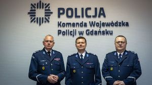 MIANOWANIE MŁ. INSP. MARCINA SZPAKA NA STANOWISKO NACZELNIKA WYDZIAŁU KONWOJOWO-OCHRONNEGO KOMENDY WOJEWÓDZKIEJ POLICJI W GDAŃSKU