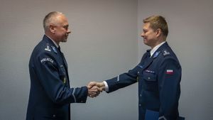 MIANOWANIE MŁ. INSP. MARCINA SZPAKA NA STANOWISKO NACZELNIKA WYDZIAŁU KONWOJOWO-OCHRONNEGO KOMENDY WOJEWÓDZKIEJ POLICJI W GDAŃSKU