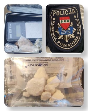 zdjęcia zabezpieczonych narkotyków