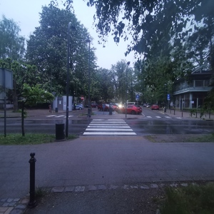 zdjęcie z miejsca zdarzenia