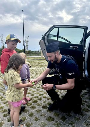 Dzień Dziecka z policjantami z powiatu puckiego