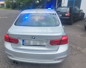 zabezpieczone środki, radiowóz i pomiar trzeźwości