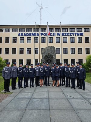 23 pomorskich policjantów mianowanych na pierwszy stopień oficerski – z dumą reprezentowali województwo pomorskie