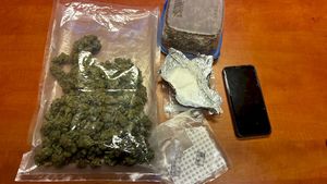 narkotyki i policjanci