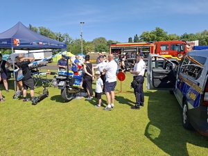 Policjanci promowali służbę podczas Dni Pruszcza Gdańskiego