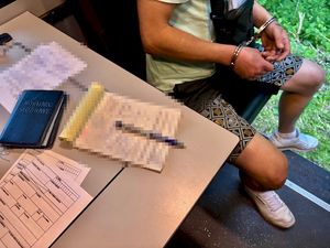 skutki kolizji, zatrzymany oraz wynik badania